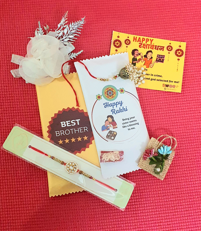 Rakhi Hamper With Handmade Chocolates